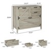 Lateral File Cabinet with 4 Drawer, Wood File Storage Cabinet for Home Office Furniture - 2 of 4