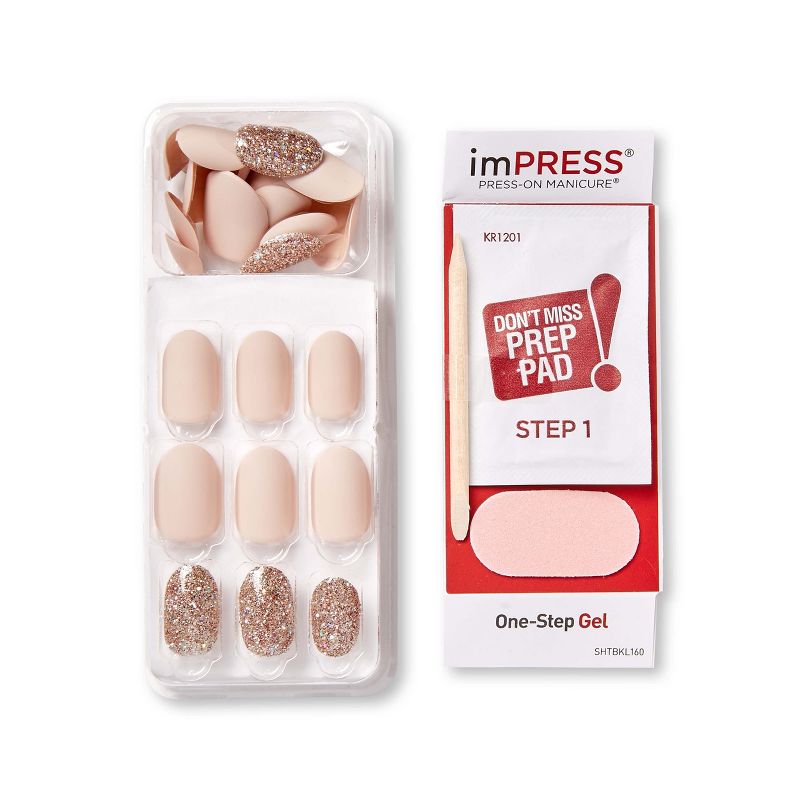 imPRESS Press-On Manicure Press-On Nails - Evanesce - 30ct, 4 of 15
