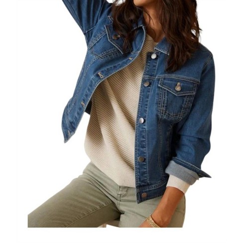 Women s Button Down Jean Jacket Tommy Bahama L Target