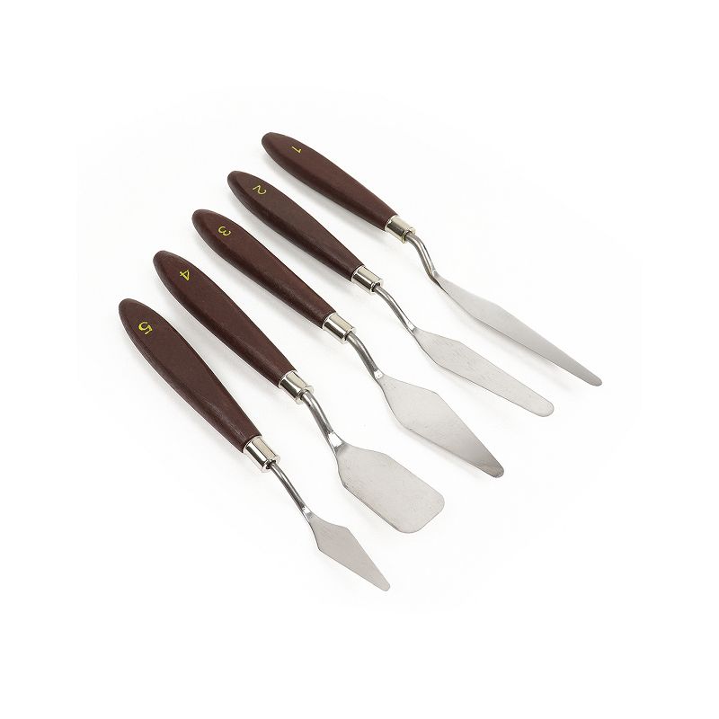 O'Creme Mini Spatulas, Set of 5 (with Different Sizes and Shapes), 3 of 4