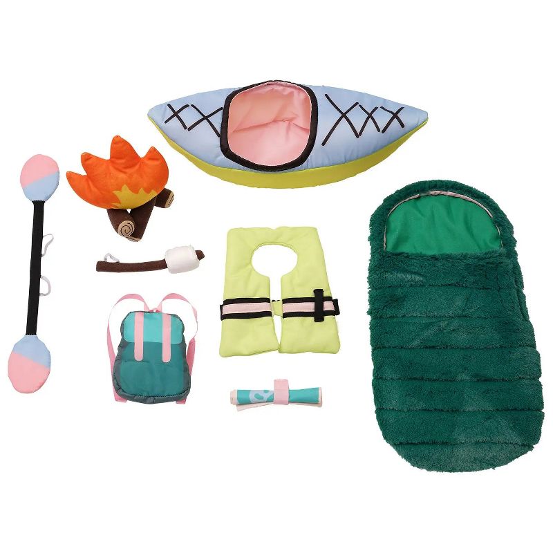 Manhattan Toy Stella Collection Happy Camper 8 Piece Baby Doll Camping Playset for 12" and 15" Stella Dolls, 4 of 12
