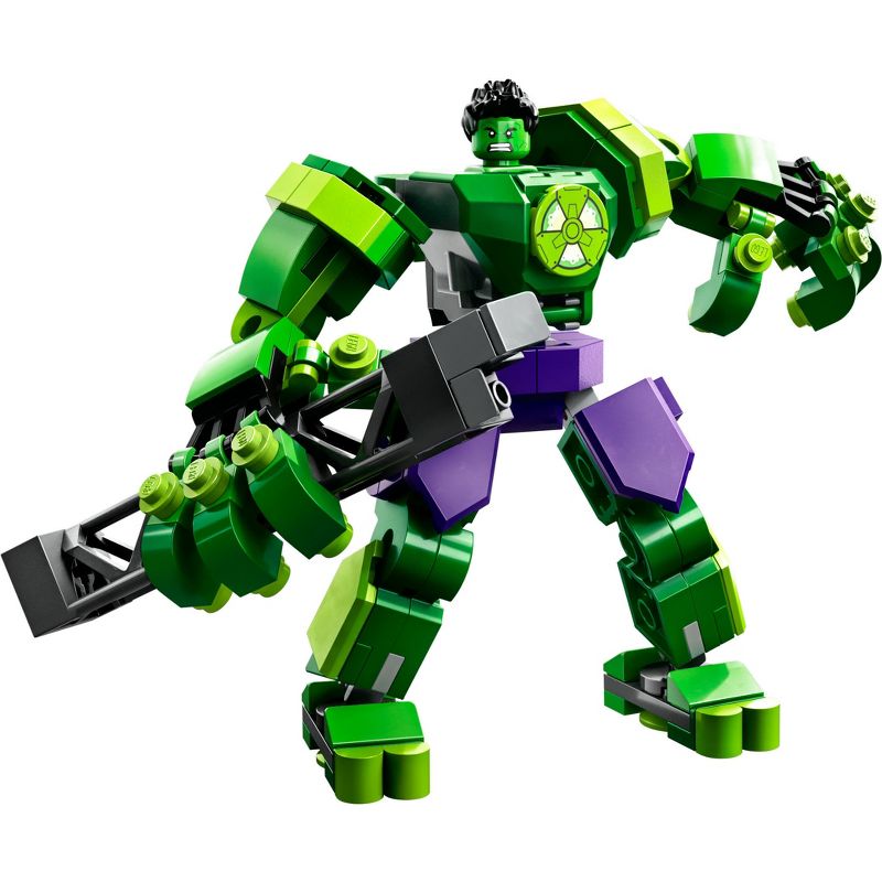 LEGO Marvel Hulk Mech Armour Avengers Action Figure 76241, 3 of 8