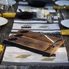 NFL Baltimore Ravens Delio Acacia Wood Cheese Cutting Board and Tool Set - 3 of 4