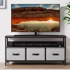 47.2" Dresser TV Stand for TVs Up to 55", Entertainment Center with Storage, Small Tv & Media Console Table Furniture with Drawers - 2 of 4