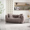 Okak Bean Bag Chair Soft Floor Chair with High Resilience Foam for 2, Comfortable Comfy Sofa Chair for Living Room, Bedroom - 2 of 4
