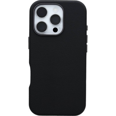 OtterBox Apple iPhone 16 Pro Symmetry Cactus Leather Series Case with MagSafe - Noir Ash