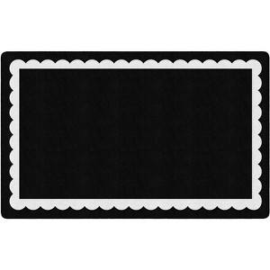Flagship Carpets Stylish Brights Scallop Area Rug - 1 of 4
