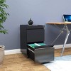 AOBABO  Drawer File Cabinet with Lock,Metal Filing Cabinet with Wheels for Home Office & Business Enterprise, Legal/Letter Size, No Assembled Required - 2 of 4