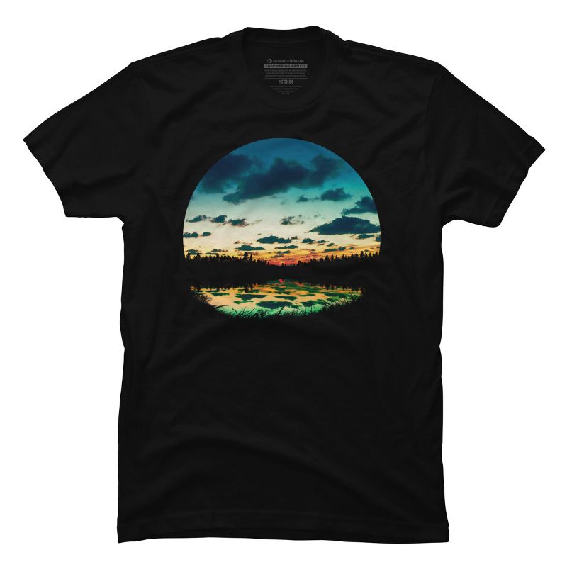 Men's Design By Humans Summer Sunset By BobyBerto T-Shirt, 1 of 3