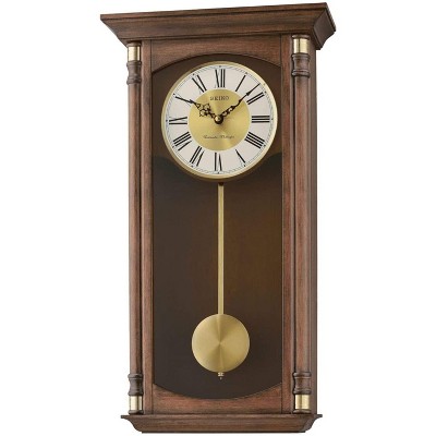 Seiko Traditional Elegance Wall Clock With Pendulum And Chime : Target