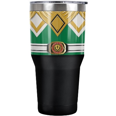 Power Rangers Green Ranger Steel Tumbler 30oz Coffee Travel Mug