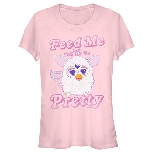 Junior's Furby Tell Me I'm Pretty T-Shirt - image 1 of 4