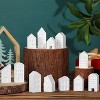 JDICTION Mini Christmas Village House Silicone Mold Set (12-Cavity) - Non-Stick for DIY Crafts, Soap Making, Xmas Home Table Indoor Decoration - 4 of 4