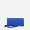 MKF Collection Honey Genuine Leather Quilted Flower-Embossed Women’s Wristlet Wallet by Mia K - 2 of 4