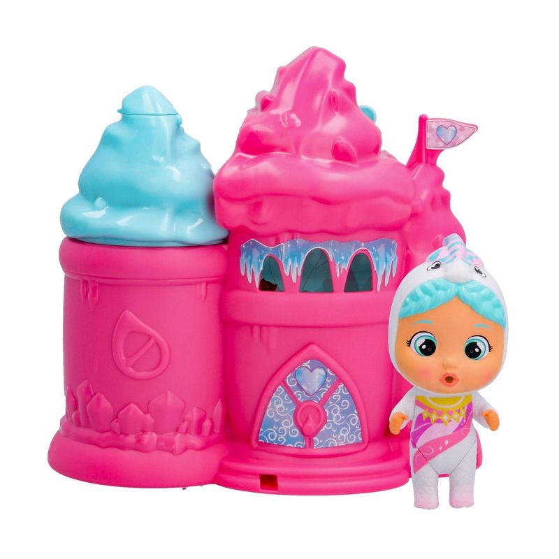 Cry Babies Magic Tears Icy World Elodie&#39;s Crystal Castle Playset, 1 of 9