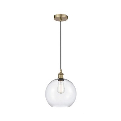 Athens - 1 Light Mini Pendant In Industrial Style-12.75 Inches Tall and 10 Inches Wide