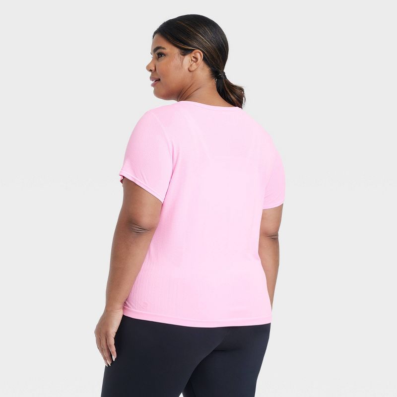 Women's Seamless Short Sleeve Shirt - All In Motion™, 2 of 6