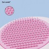 BABYYER Giraffe Shaped Cat Brush, Self Cleaning Slicker Brush with Release Button, for Dogs and Cats, Massage and Removes Loose Fur - 3 of 4