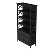 Resenkos File Cabinet, Filing Cabinet for Home Office, 2-Drawer File Cabinet, Vertical Filling Cabinet with Storage Shelves,Black - 2 of 3