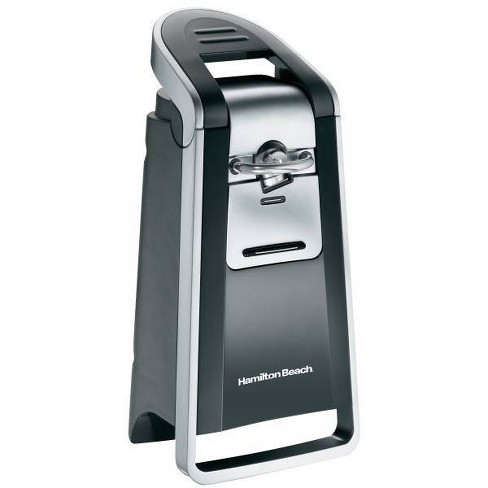 Hamilton Beach Smooth Touch Can Opener, Black/Chrome