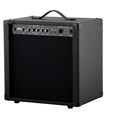 Monoprice 40-Watt 1x10 Bass Combo Amplifier, Built-in Compressor and Direct Injection XLR Output - Stage Right Series