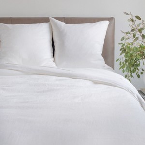 26" x 26" Euro French Linen Throw Pillow with Removable Sham | BOKSER HOME - 1 of 4