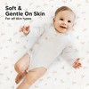 KeaBabies Mini Crib Sheets for Baby Girls, Boys, 2-Pack Soothe Pack and Play Sheets Fitted, Organic Pack N Play Mattress Sheet - 4 of 4