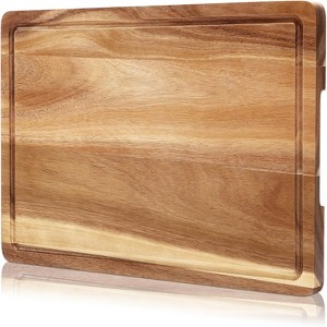 GustoWave 18-in L X 12-in W Wood Cutting Board 1Inch Thick - 1 of 4