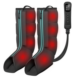 QUINEAR Leg Massager with Air Compression for Circulation and Pain Relief, Foot and Calf Massager with 3 Intensities&3 Heats - Gift for Mom and Dad - 1 of 4
