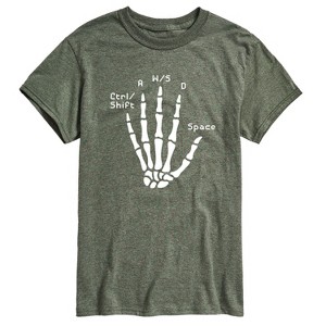 Men's - Instant Message - Gamer Hand Short Sleeve Graphic T-Shirt - 1 of 4