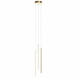 AFX Rosemont 3 - Light Pendant in  Satin Brass - 1 of 3