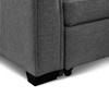 American Furniture Classics,Tufted Sectional Chaise Sofa Sleeper with Storage - 3 of 4