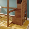 Classic Full High Loft + Desk + Staircase - 4 of 4