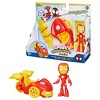 Marvel Spidey and His Amazing Friends Iron Racer Set - image 2 of 4