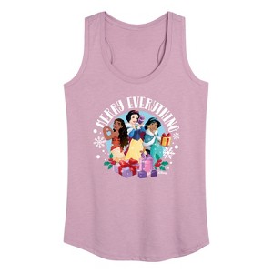 Women's - Disney - Merry Everything Graphic Racerback Tank - 1 of 4