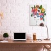 Stupell Industries Female Portrait Summer Flowers Canvas Art, 30" x 40" - 3 of 4
