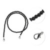 Unique Bargains Faux Pearl Handbag Strap Black 1 Pc - 3 of 4