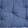 TAG 40"x26" Blue Cotton Yarn Dyed Stone Wash with Handles Accent Decorative Throw Pillow Poly Filled Insert Rectangle Machine Washable - 2 of 3