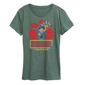 Women's - Disney - I Can Fix It Felix Short Sleeve Graphic T-Shirt - 1 of 4