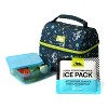 Arctic Zone Secret Bucket Classic Molded Lunch Bag with Ice Pack and Sandwich Container - 4 of 4