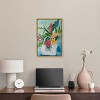 Art Remedy Tropical Flower Bag Vase Paintings Framed - 2 of 4