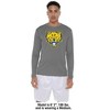 Fort Valley State University Adult Sport Long Sleeve Shirt Primary Logo, Athletic Heather - 3 of 4