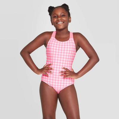 target pink one piece swimsuit