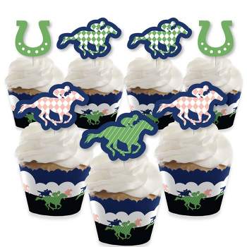 Kentucky Derby Confetti. Derby Decorations. Kentucky Derby Party. Horse  Party Decorations. Horse Cupcake Toppers. Lucky Horse