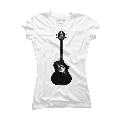 Junior's Design By Humans Melody Moon By TenkenNoKaiten T-Shirt