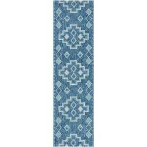 Courtyard CY8533 UV & Stain Resistant Non-Shedding Power Loomed Indoor/Outdoor Rugs - Safavieh - 1 of 4