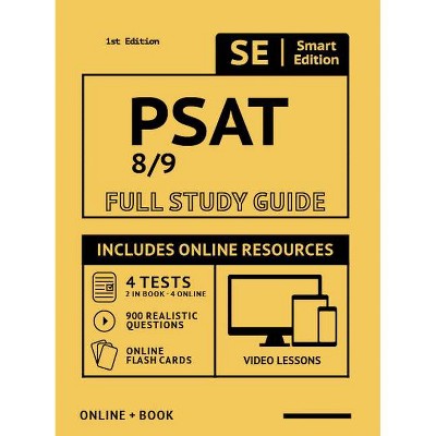 PSAT 8/9 Full Study Guide - (Paperback)