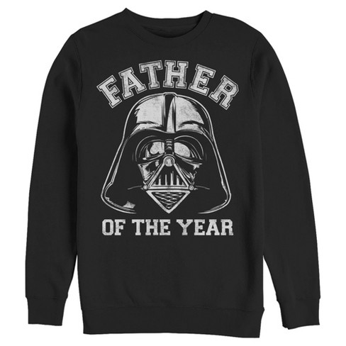 Men's Star Wars Father of the Year Darth Vader Sweatshirt - Black - 2X Large