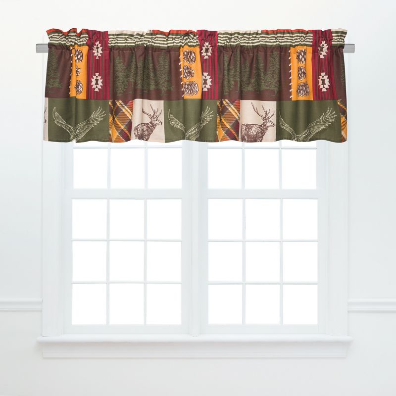 C&F Home Keaton Brown Valance Collection, 1 of 5