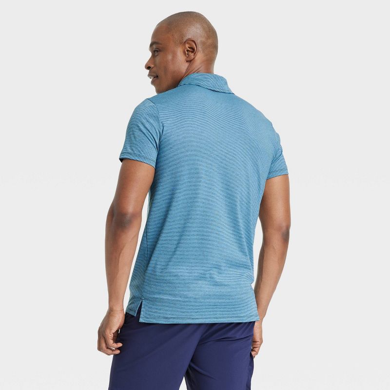 Men&#39;s Striped Polo Shirt - All In Motion&#8482;, 3 of 5